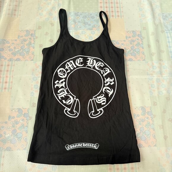Chrome Hearts Horseshoe Logo Tank Top - Picture 1 of 7